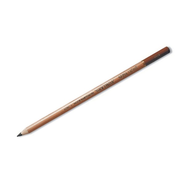 Сепия Koh-I-Noor "Gioconda", коричневая светлая, карандаш, грифель 4,2мм (1 шт) 216751 8803011001KS